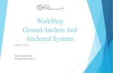 WorkShopGround Anchors And Anchored Systems