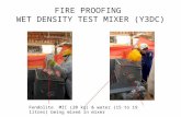Density Test Mixer