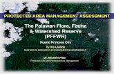 Protected Area Management, Case of Palawan Watershed- Philippines