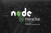 Node.js interactive NA 2016: Tales From the Crypt
