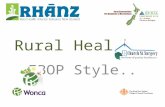 Rural Health EBOP style... New Zealand rural health with a local flavour.