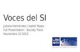 Voces del Si - Latinity 2015