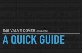 E46 Valve Cover: A Quick Guide