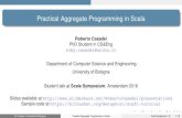 Practical Aggregate Programming in Scala