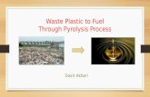 waste pastic to fuel pyrolysis process-daxit akbari