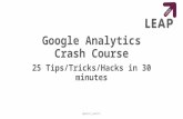 Google Analytics Crash Course