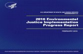 2016 Environmental Justice Implementation Progress Report