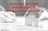Mortgage Prequalification Denial: What Happened? - Blown Mortgage
