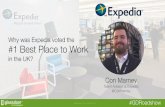 Manchester Best Places to Work Roadshow | Expedia
