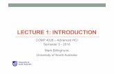 COMP 4026 - Lecture 1