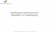 theory course - beekeeping techniques and legislation