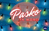 CHRISTMAS 2015 – PASKO PA MORE – PTR ALVIN GUITERREZ – 4PM AFTERNOON SERVICE