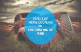 Project on effect of metal coupling on rusting of iron