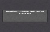 Managing Customers Expectations