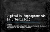 Rab Árpád: Digitális önprogramozás és urbanizáció