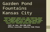 Garden pond fountain kansas city 816 500-4198