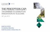The perception gap: the barrier to disruptive innovation in telecoms