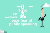 8 tips for overcoming public speaking fear