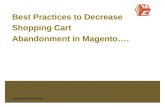 Best Practices to Reduce Magento Shopping Cart Abandonment
