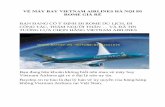 Vé máy bay vietnam airlines hà nội đi rome giá rẻ