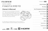 FINEPIX HS10 Owner's Manual - Fujifilm