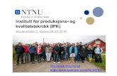 NTNU IPK - Info 2 klasse