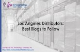 Los Angeles Distributors: Best Blogs to Follow (SlideShare)