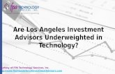 Are Los Angeles Investment Advisors Underweighted in Technology? (SlideShare)