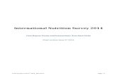 International Nutrition Survey 2014