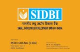 Small Industries Development Bank of India SIDBI