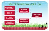Short Term Loans- Instant Approval, No Bad Credit Check