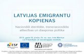 Latvijas emigrantu kopienas — Galvenās atziņas