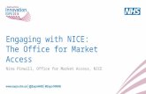 Engaging with NICE: The Office for Market Access