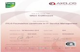 Glen Collinson - ITIL 2011 foundation e-certificate ( 2015-11-06 Fri)  - BV33429335