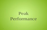 Peak  performance