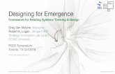 Greg Van Alstyne and Dr Robert K Logan: Designing for Emergence : Integrating Systems & Design