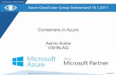 Docker Containers in Azure