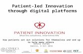 Patients Driving Health Innovation - Dr Helena Canhao, Patient Innovation Portugal - October 4th 2016