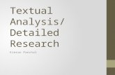 Codal Analysis/Detailed Research