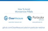 How to avoid microservice pitfalls