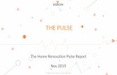 Home Renovation Pulse Report of Nov 2015 - By Kukun