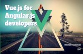 Vuejs for Angular developers