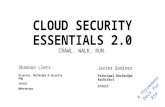 A Throwaway Deck for Cloud Security Essentials 2.0 delivered at RSA 2016