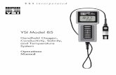 YSI Model 85 Operations Manual