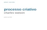 Processo Criativo - Charles watson