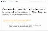 Co-creation and Participation as Means of Innovation in New Media