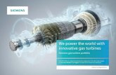 We power the world with innovative gas turbines - Siemens gas ...