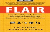 Flair:Design Your Daily Work, Products, and Services to Energize Your Customers, Colleagues, and Audiences excerpt