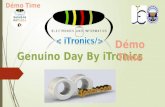iTronics - Demo Time - Genuino Day 2016