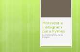 Pinterest e instagram para pymes